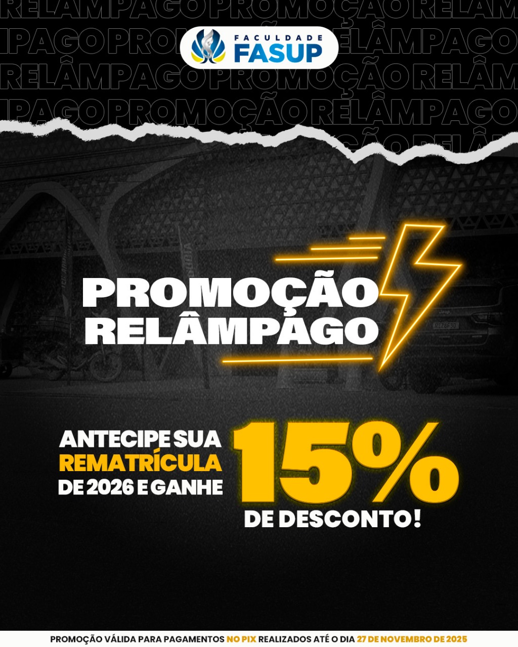 Promoção Relâmpago!